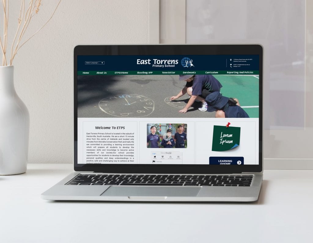 Website - East Torrens Primary School